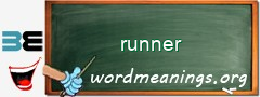 WordMeaning blackboard for runner